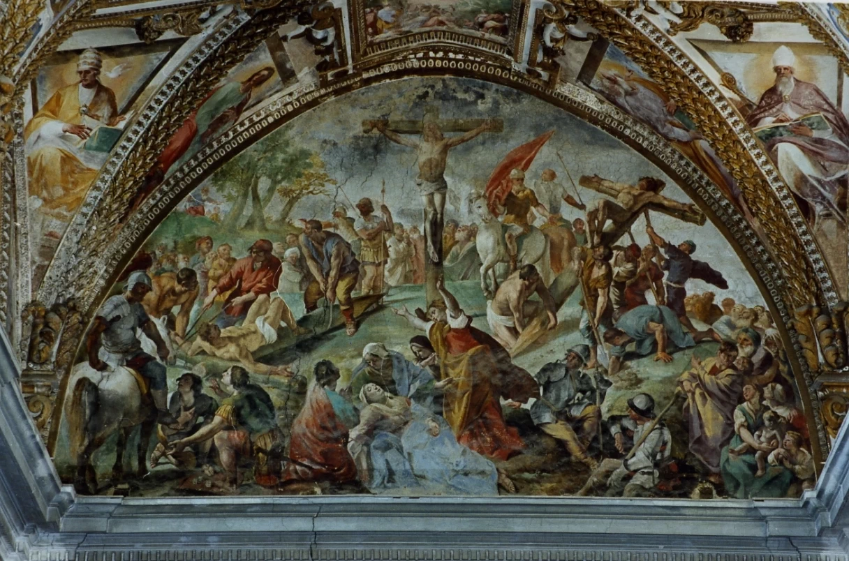  189-Giovanni Lanfranco-crocifissione -Certosa di San Martino, Napoli  